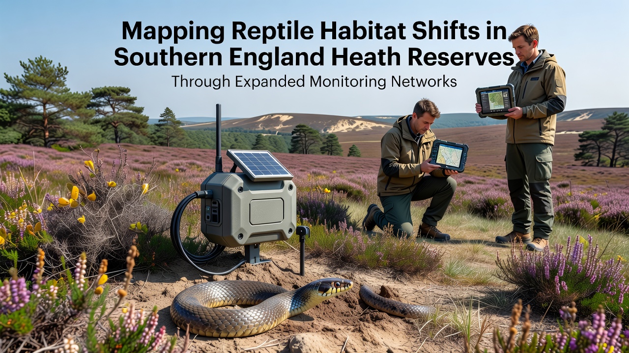Expanded Surveillance Networks Track Reptile Habitat Changes Across Southern England Heath Reserves